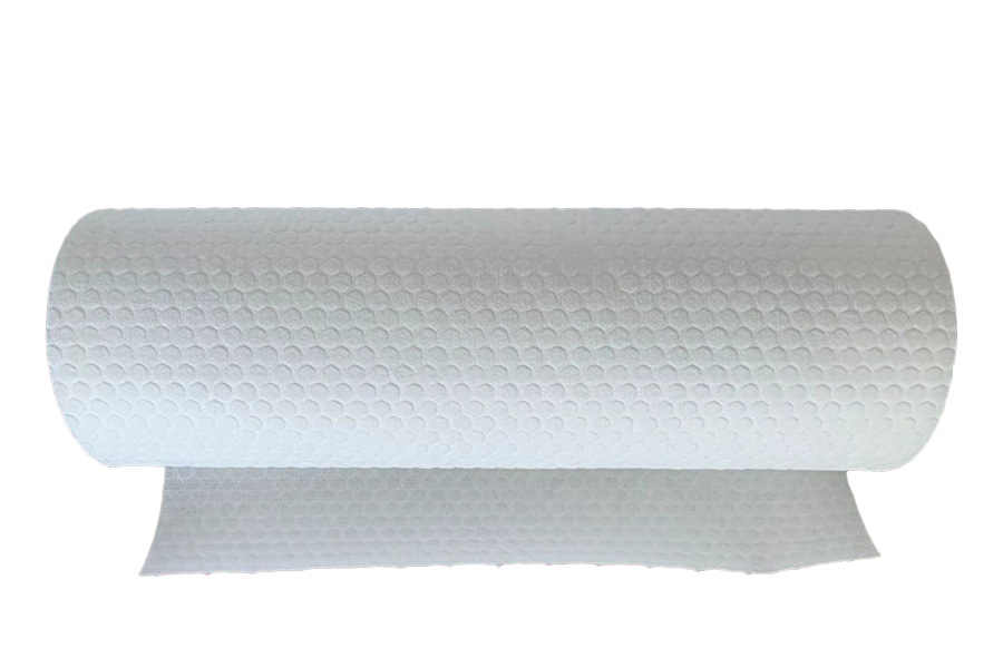 Tryckt spunlace nonwoven-tyg av rulltyp är ett högpresterande nonwoven-material