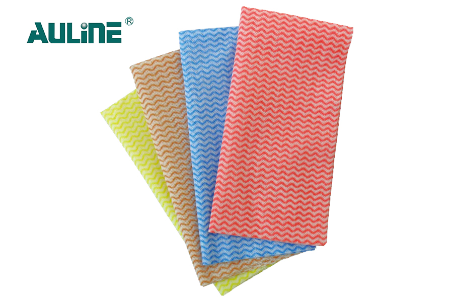 Under tryckt trämassaserie av spunlace nonwoven