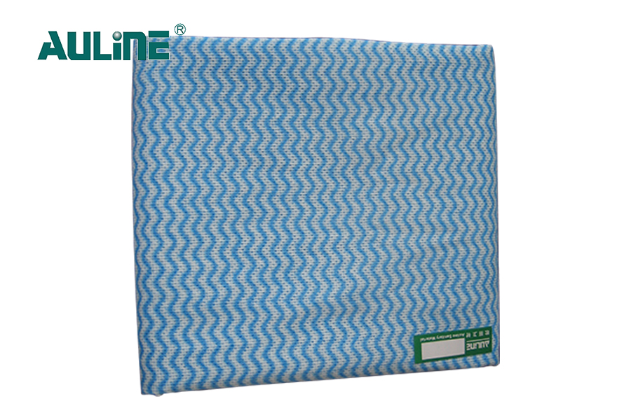 Under tryckt trämassaserie av spunlace nonwoven